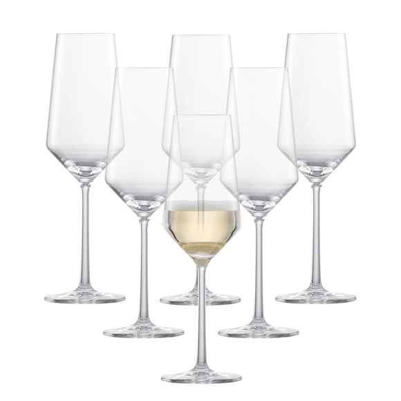 Juego de copas de champán Zwiesel Glas Pure 300 ml (6 piezas)
