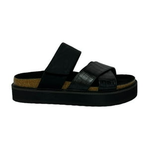 Sandalia Mujer Negro Copa Detogni