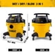 thumbnail image 3 of Aspiradora de taller DEWALT DXV06PZ 4 Peak HP para productos húmedos y secos, 6 galones, 3 of 8
