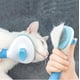 thumbnail image 2 of Cepillo Deslanador Autolimpiante con Botón para Perros y Gatos, Color celeste, 2 of 3