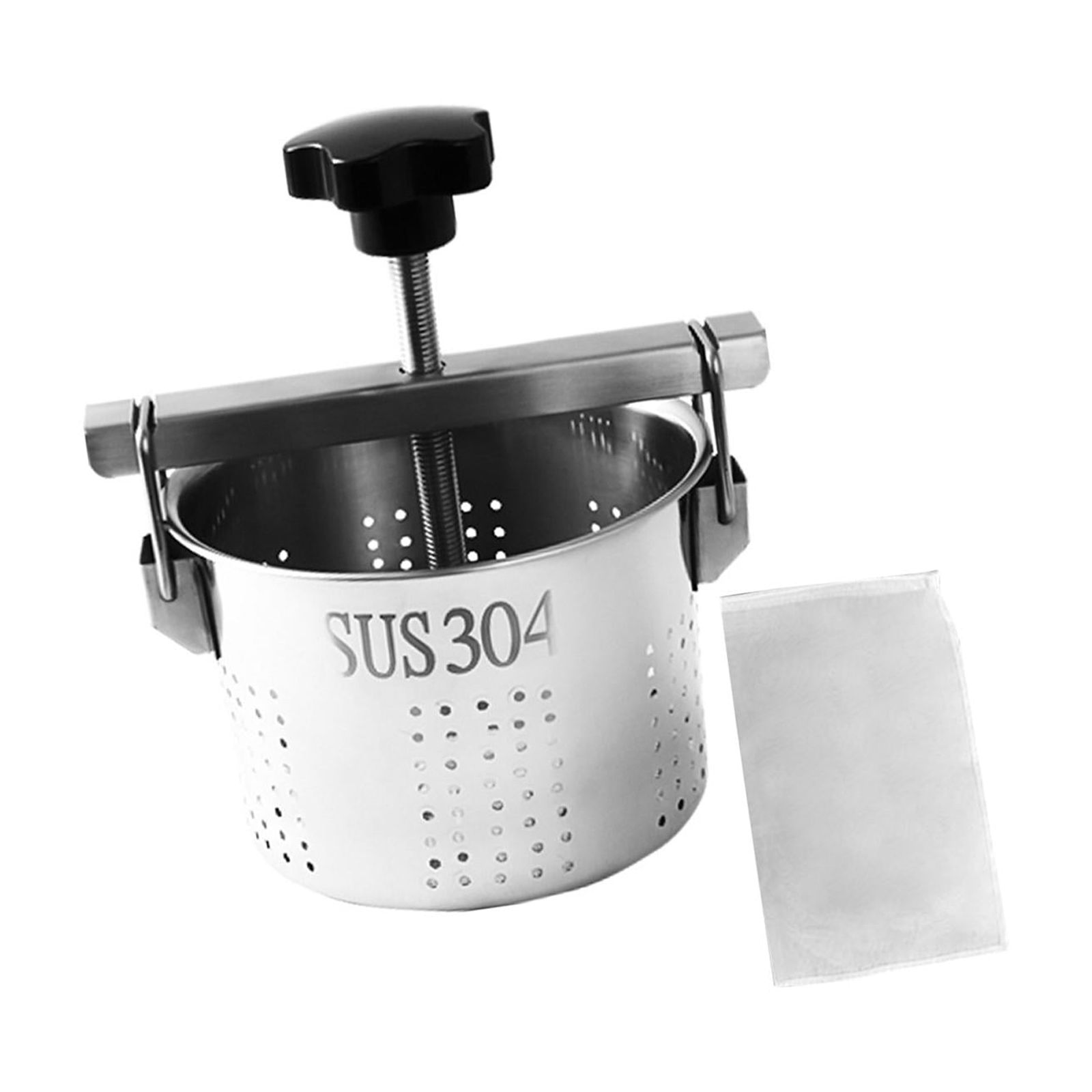 Magideal - Exprimidor De Verduras Para Uso Doméstico, Exprimidor De Limón, Fácil De Limpiar, De Acero Inoxidable, Manual, Deshidratador De Cocina Para Uso Domést