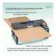 thumbnail image 4 of Máquina Trituradora De Cartón Para Relleno Y Embalaje 370w Turquesa, 4 of 9