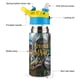 thumbnail image 3 of Magia extraña Botella de Agua con Tapa Pop Top de Un Toque, Acero Inoxidable, a Prueba de Fugas, para Deportes, Botella Infantil azul 12 oz, 3 of 6