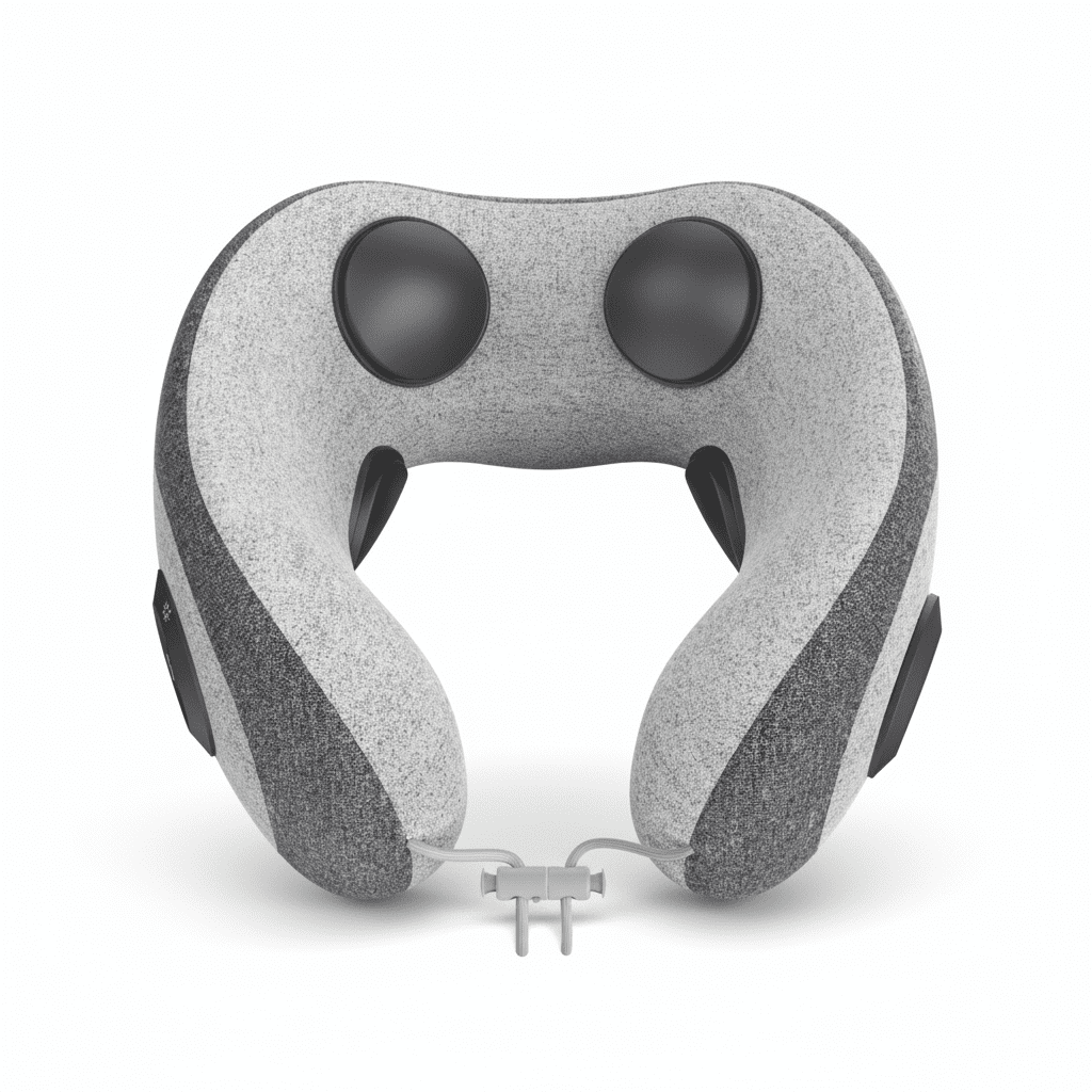 Homedics - Masajeador De Cuello Con Vibración, Calor Y Programas Ajustables