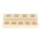 thumbnail image 1 of Soporte para bandejas de almacenamiento en rack de almacenamiento de vitrinas de aceite esencial de madera de 2 capas 9, 1 of 2