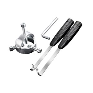 Ioensy - Extractor De Herramientas De Extracción De Ruedas De Viento Conveniente Rango De Instalación De La Capucha Limpieza De Herramientas Raspadas