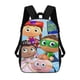 thumbnail image 1 of Super Why-theme Backpack, Campus style schoolbag Bookbag with Adjustable Shoulder Straps And Large Zip Compartment, Unisex Travel Bags., 1 of 6