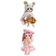 thumbnail image 2 of 2 Piezas 1:12 Baby Doll Girls Baby Beautiful Dress Up 3D Eyes Juegos De Rol Juguetes, 2 of 2