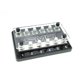 thumbnail image 2 of Bloque de fusibles SMD de 6 posiciones negro aluminio de alta resistencia, 2 of 7