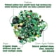 thumbnail image 3 of Piedra de ágata verde pulida decorativa de 1 kg para plantas, 3 of 7