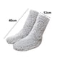 thumbnail image 2 of Calentadores de piernas peludos por encima de la rodilla, calcetines de felpa, pantuflas altas y largas, calcetines de invierno para dormir en casa para mujeres y hombres., 2 of 5