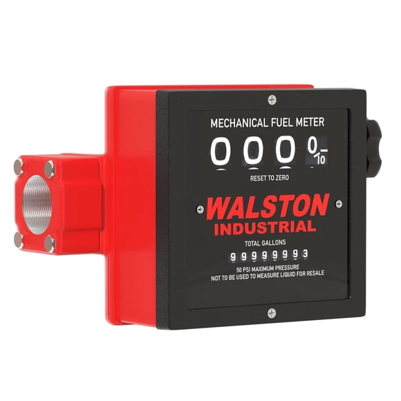 Medidor de combustible Walston Industrial 1" NPT impermeable