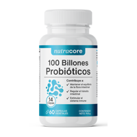 Nutracore - Probióticos 100 Billones 14 Cepas X 60 Cápsulas