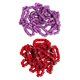 thumbnail image 4 of 100 Piezas Pigeonss Pierna Anillos Pájaro Pie Banda Para Bantam Finch Rojo Y Violeta, 4 of 5