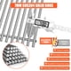 thumbnail image 3 of Barras Saborizadoras QuliMetal de 22,5 cm y Parrillas de 17,5 cm para Parrilla, 3 of 6