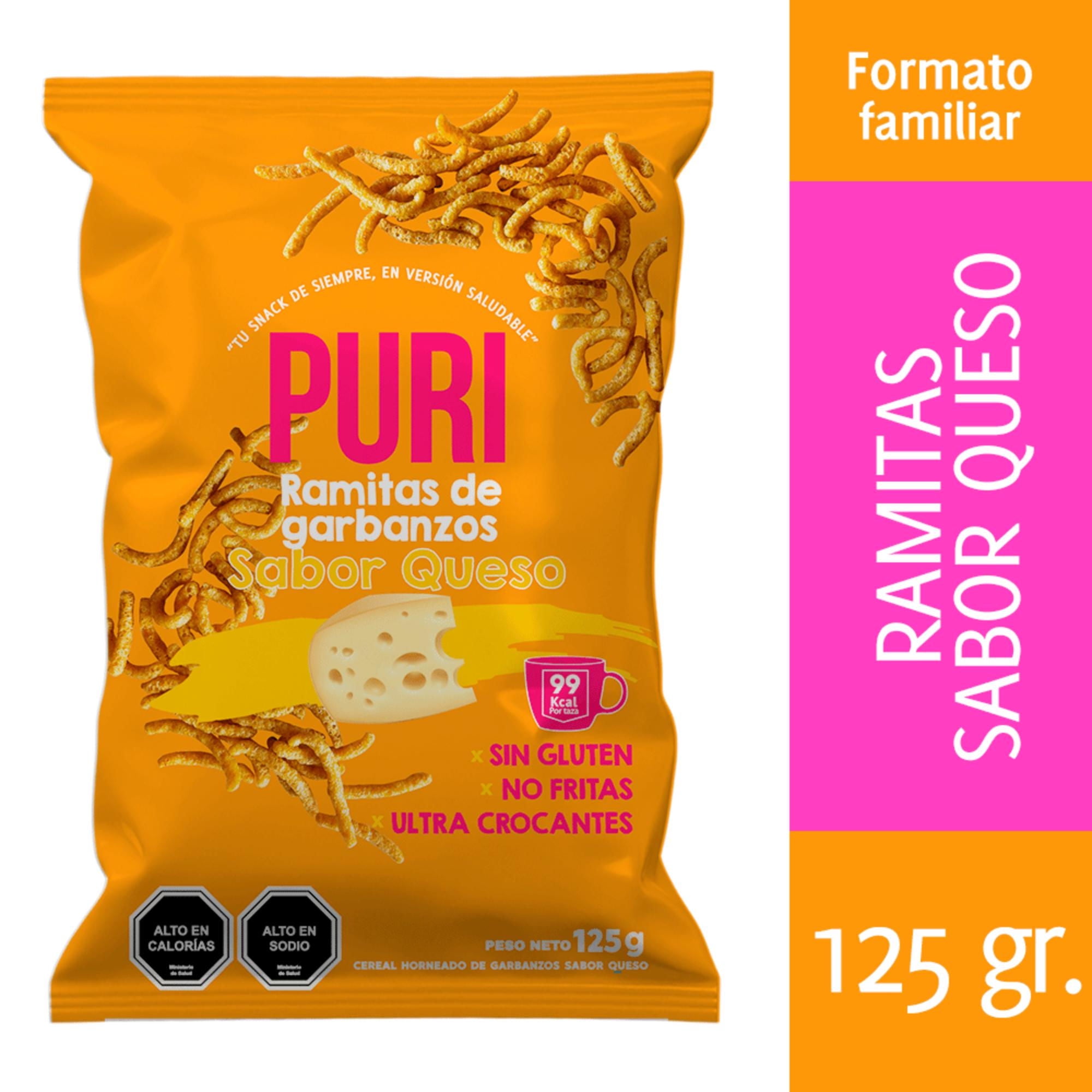 Ramitas Queso 125 g Purisnacks