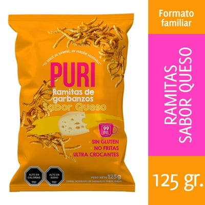 Ramitas Queso 125 G Purisnacks