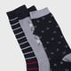 thumbnail image 2 of Calcetines Hombbre Tripack Mix Gris/Navy Corona, 2 of 4
