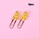 thumbnail image 3 of 10pcs/lot Cute Rose Gold Bear Paper Clips - Perfect for Office Lady Style Decoration!, 3 of 5