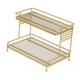thumbnail image 3 of Organizador De Maquillaje Con Soporte Para Almacenamiento De Cosméticos De 2 Niveles Para Dormitorio Y Sala De Estar, 3 of 5