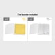 thumbnail image 1 of 100 sheets Golden and Silver Foil Paper for DIY Art and Craft, Perfect for Birthday Parties, Weddings, and Dessert Decorations, 1 of 5