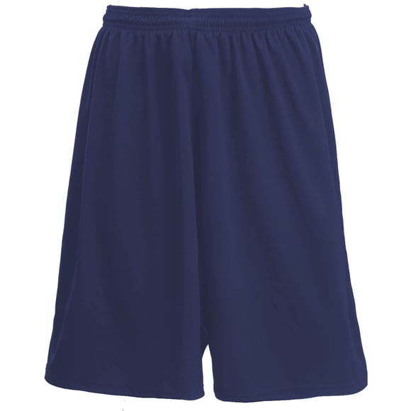 Pantalones cortos para adultos que absorben la humedad, azul marino, talla 3X - Martin Sports