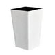 thumbnail image 1 of Macetero Plastico Alargado Premium Base Cuadrada Conica blanco, 1 of 9