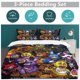 thumbnail image 5 of x253 Five Nights at Freddy's FNAF Bed Duvet Cover Microfiber Bedding Sets 3D Printed Lightweight 3 Piece Comforter Sets, 1 Duvet Cover And 2 Pillow Shams for Kids Boys Girls 79"x90" jn2, 5 of 5