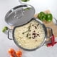 thumbnail image 5 of Kadai Vinod Platinum Triply de Acero Inoxidable 30 cm, 5 of 5