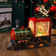 thumbnail image 1 of Tren Navideño Con Luces Nieve Giratoria Y Escena De Santa Claus, 1 of 5