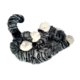 thumbnail image 5 of Juguete para mascotas Calmeroos de peluche con latido y rayas grises, 5 of 5