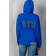 thumbnail image 3 of Sudadera con Capucha y Dobladillo Irregular con Gráfico "venice", 3 of 5