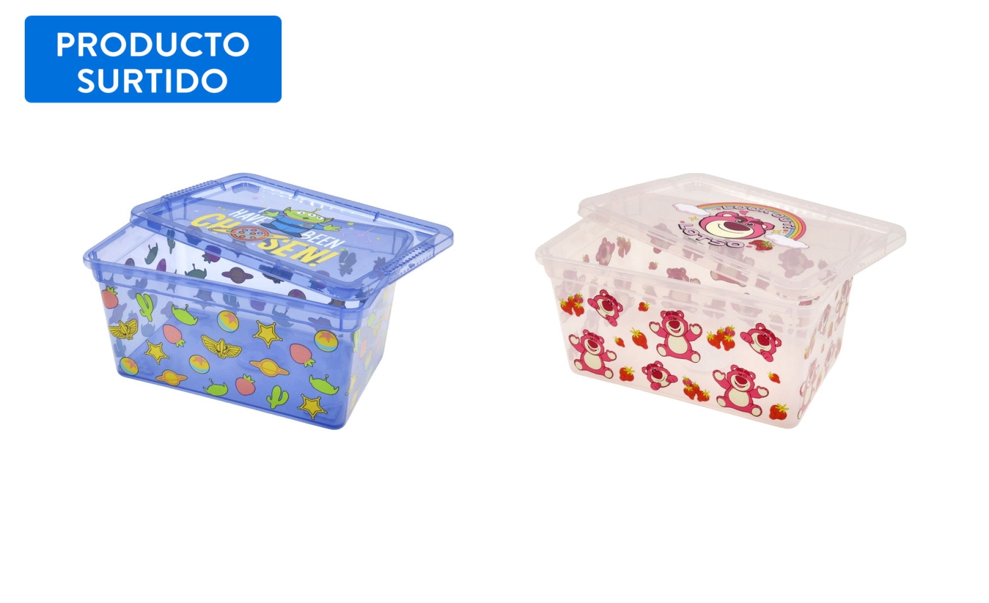 Caja De Almacenamiento 4 Litros Plástico Toy Story, Productos Surtido