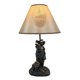 thumbnail image 1 of Lámpara de mesa Zeckos 51 cm bronce antiguo con palos de golf, 1 of 9