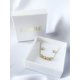 thumbnail image 4 of Conjunto Carré Acero Enchapado En Oro 18k, 4 of 4