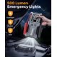 thumbnail image 4 of Arrancador NACKEO 6000A 12V 20000mAh con pantalla LCD y luz LED, 4 of 6
