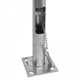 thumbnail image 4 of POSTEC-3M Columna Troncocónica de 3 metros Espesor 3mm Placa Base 250x250x12mm Sin Canastillo Diámetro Superior 60mm Inferior 120mm, 4 of 4