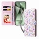 thumbnail image 1 of FOXDOCK Funda Tipo Cartera Floral para iPhone Air ,Funda con Tapa de Cuero PU, Protección Antigolpes con Ranuras para Tarjetas y Soporte, 1 of 5