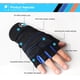 thumbnail image 3 of Guantes De Gimnasio  Para Pesas Antideslizante Talla M, 3 of 6