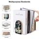 thumbnail image 3 of Gianluigi Donnarumma Sujetalibros decorativos temáticos, tope para estantería con base antideslizante, uso dual para hogar y oficina - 2 piezas, 3 of 6