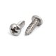 thumbnail image 2 of Tornillos autorroscantes de cabeza plana con accionamiento Phillips de acero inoxidable 304 M3.5x12mm 50 piezas, 2 of 3