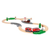 Set De Tren De Juguete Brio World Pull Back 36102 Para Niños Mayores De 3 Años