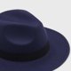 thumbnail image 2 of Sombrero de Fieltro Mujer Estilo Vaquero Cowboy, 2 of 5