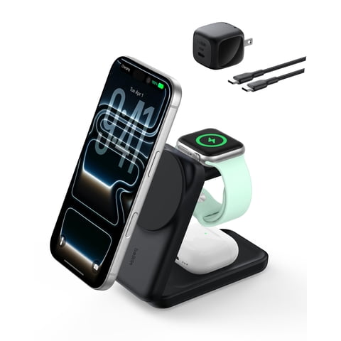 Estación De Carga Belkin Magsafe 3 En 1 Compatible Con Adaptador De 45 W