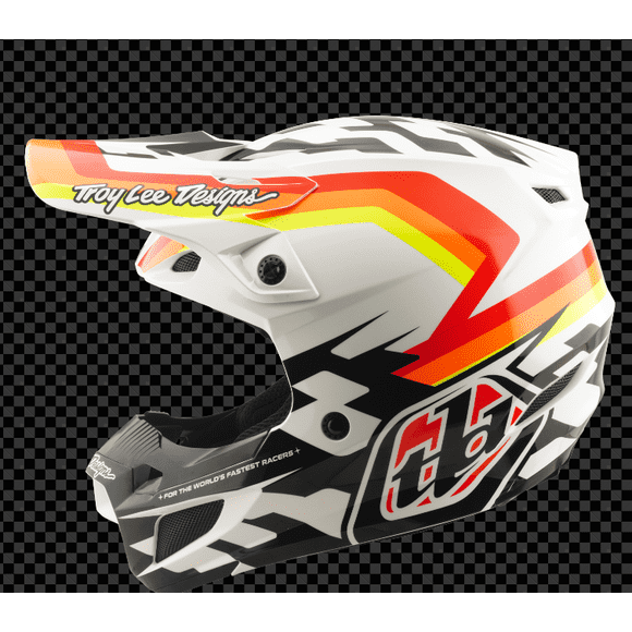 Casco Troy Lee Desing 5SE Polycarbonate Dash Orange