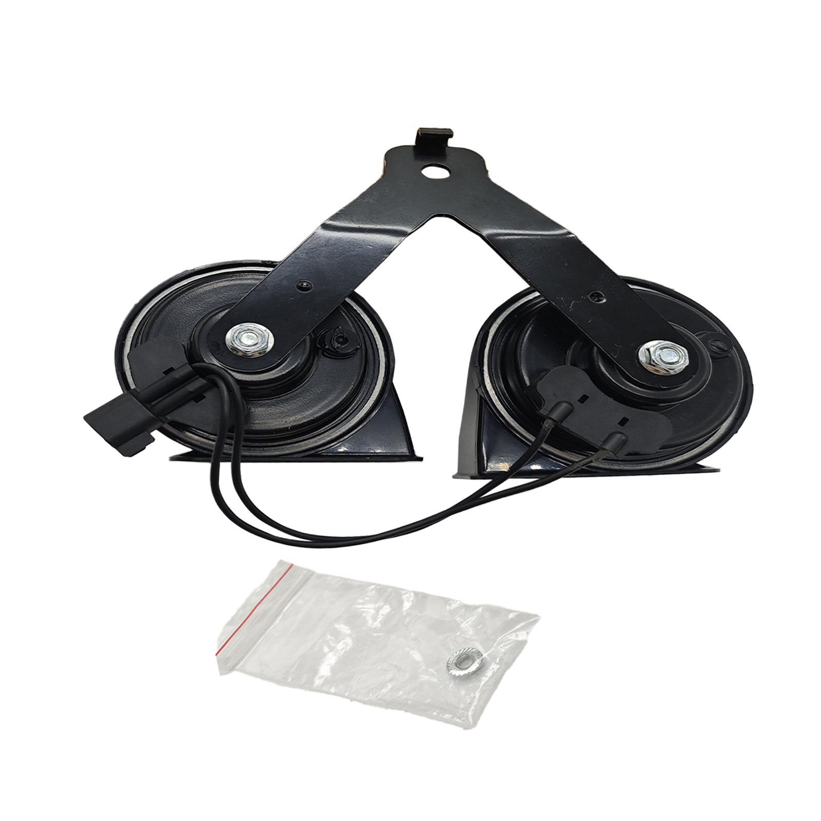 Magideal - Piezas De Repuesto Para Bocina Doble Fl3Z-13832-B, Profesional, De Metal, Práctica, Resistente, Fácil De Instalar, Accesorios Para Bocina De Automóvil