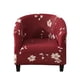 thumbnail image 4 of Fundas Para Sillas De Bañera De Poliéster Funda Para Sillón, Decoraciones Para El Hogar Para Sala De Estar, Bar Rojo, 4 of 5