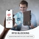 thumbnail image 5 of Billetera Pop Up Con Bloqueo Rfid De Cuero Color Café, 5 of 6