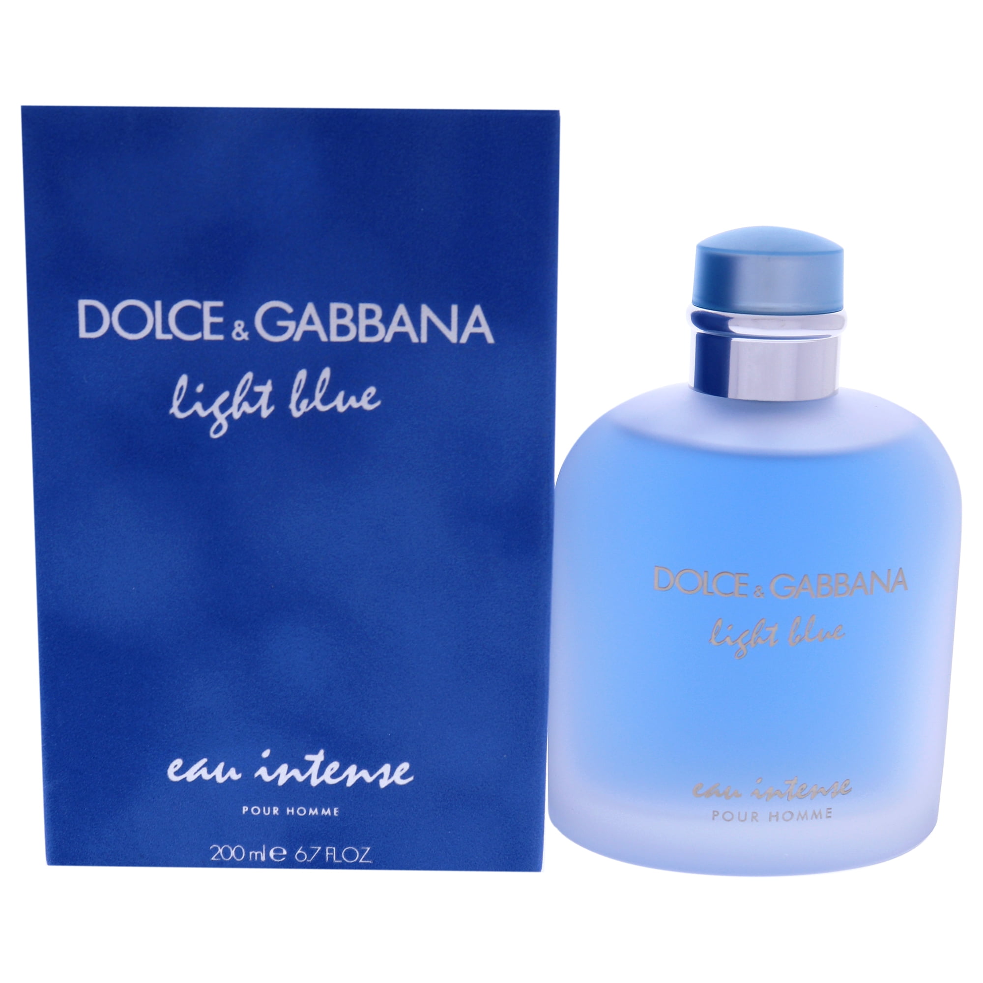Perfume Dolce And Gabbana Agua Azul Claro Intenso Edition Edp Hombre 100ml
