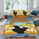 thumbnail image 2 of Johnny Bravo Conjunto de sábanas temático, trío de piezas, cómodo y amigable con la piel, diseño único, regalo de decoración para el hogar para familiares, amigos y fans, 90 cm * 190 cm, 2 of 6
